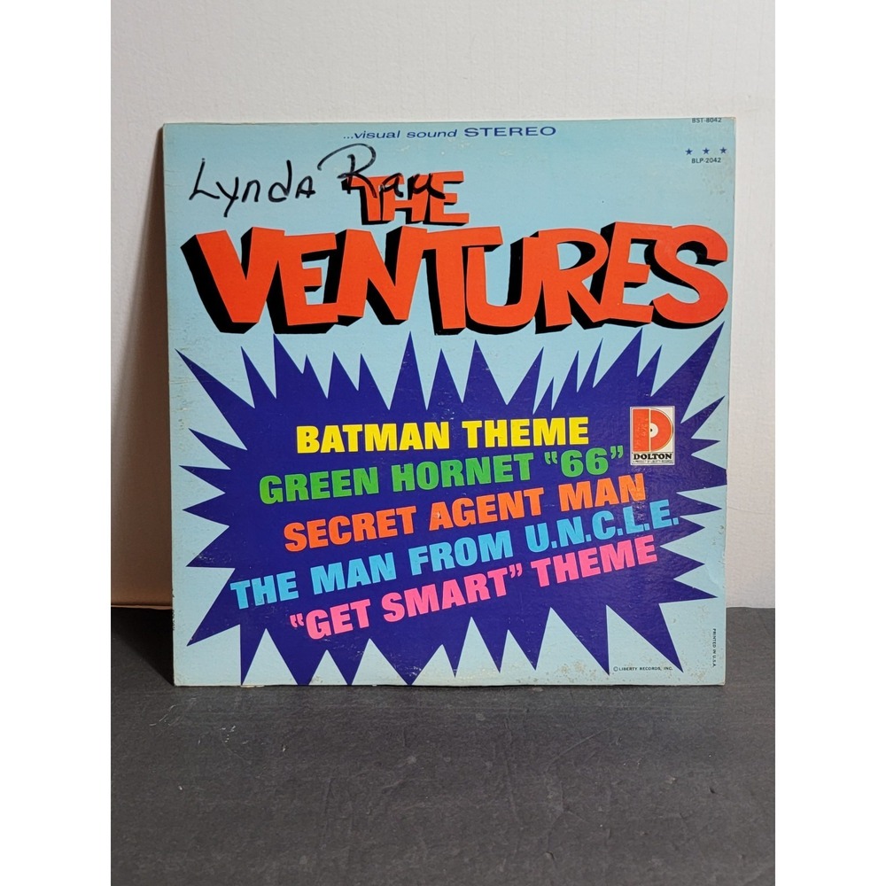 The‎ Ventures -  Batman Tv Soundtrack 1966 Vinyl Record Album